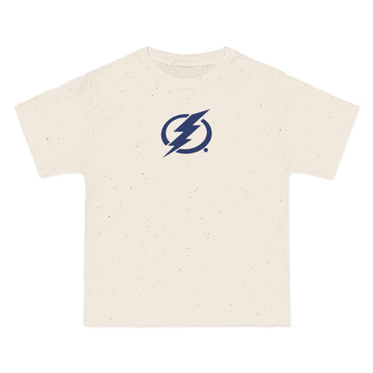 Tampa Bay Hockey Heavyweight Tee — Natural, Deep Navy