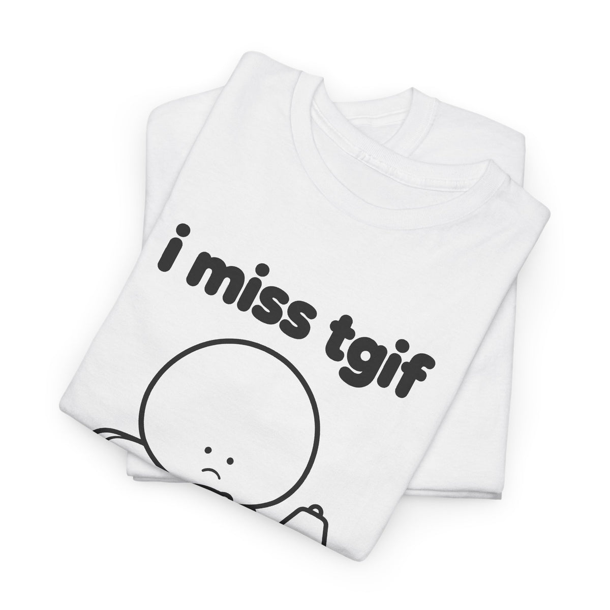 i miss tgif tee - White