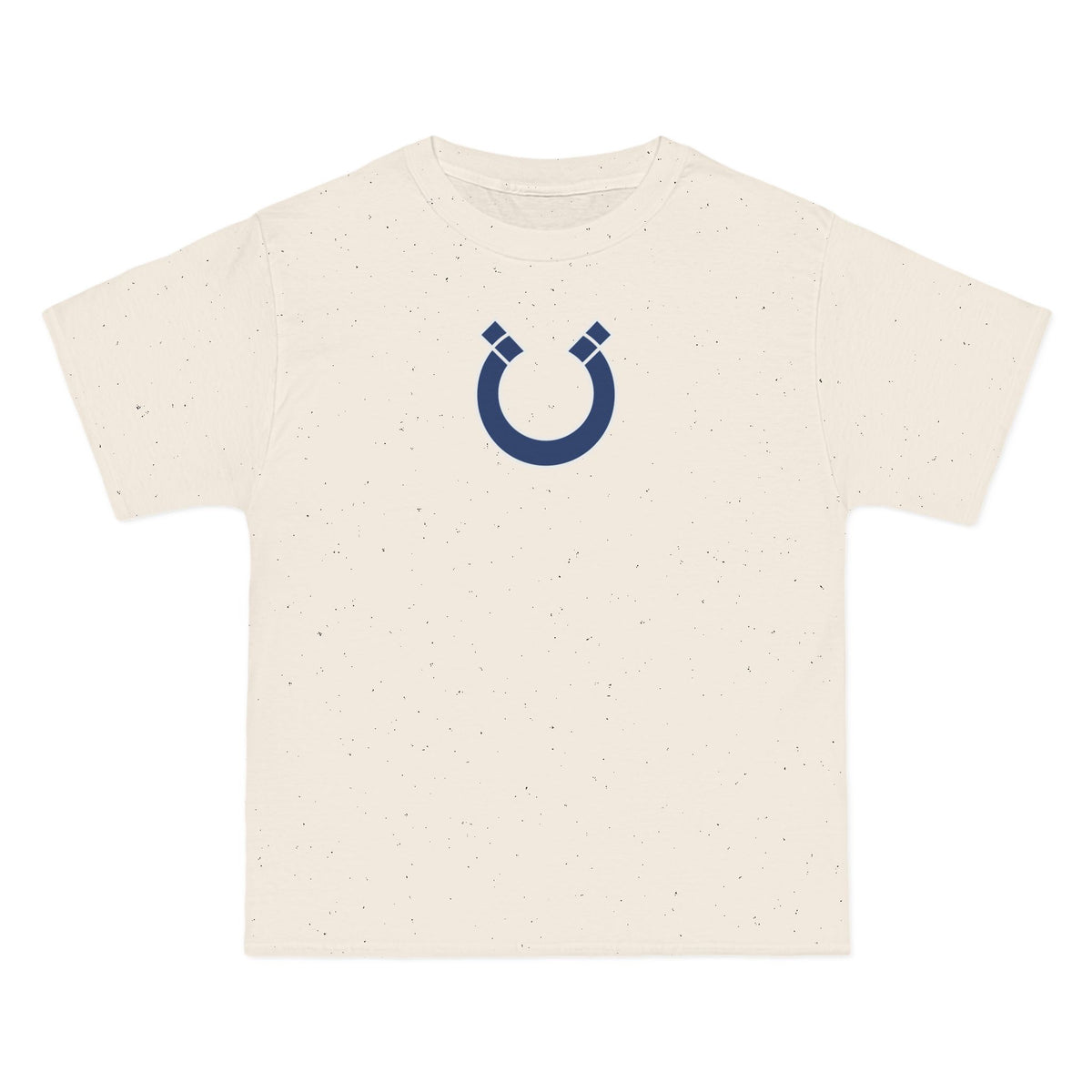 Indianapolis Football Heavyweight Tee — Natural, Navy & White