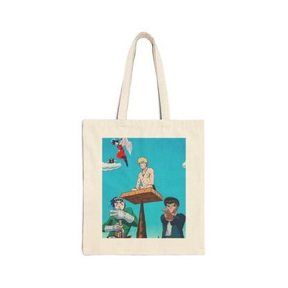 Cotton anime Tote Bag