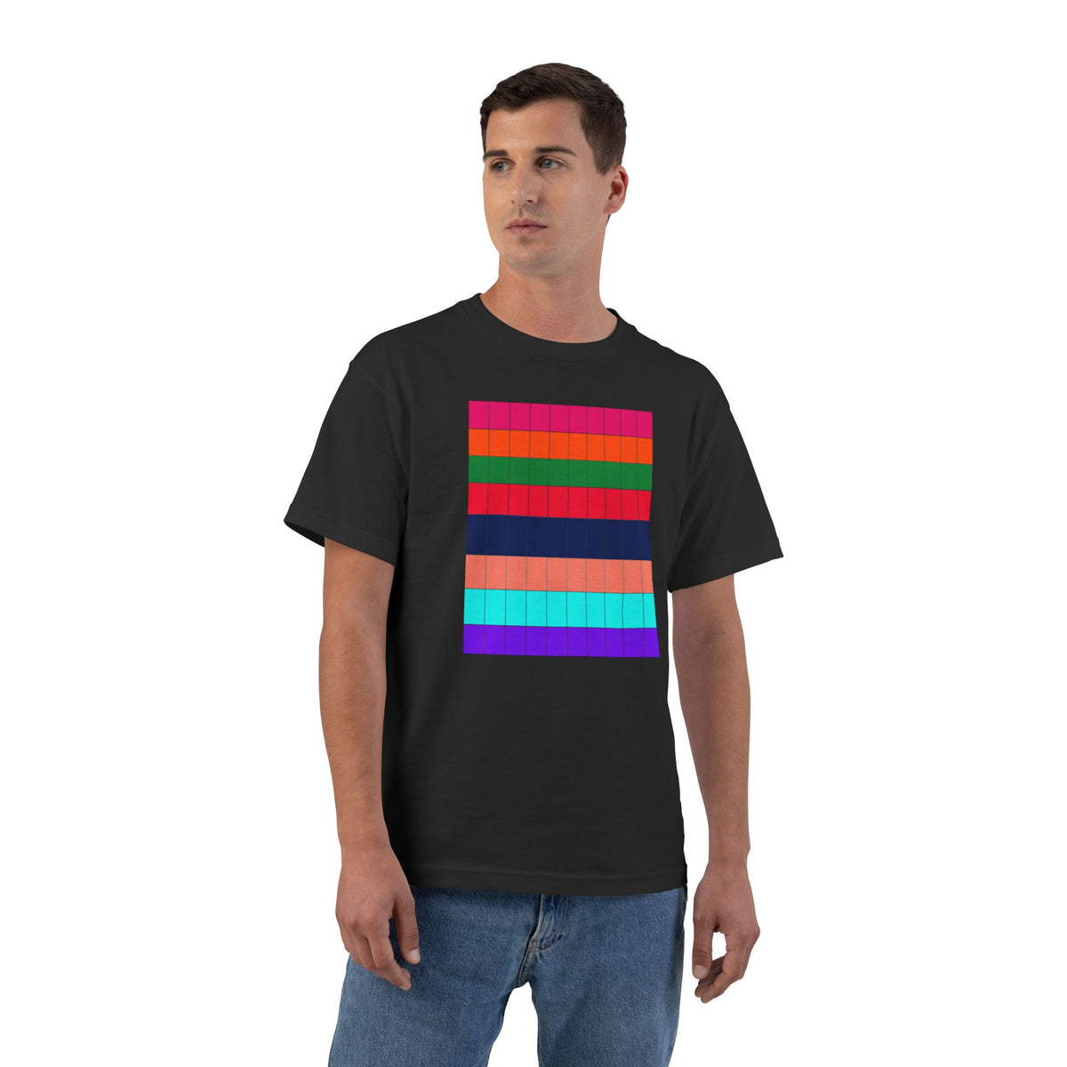 plate 276 beefy tee - Black