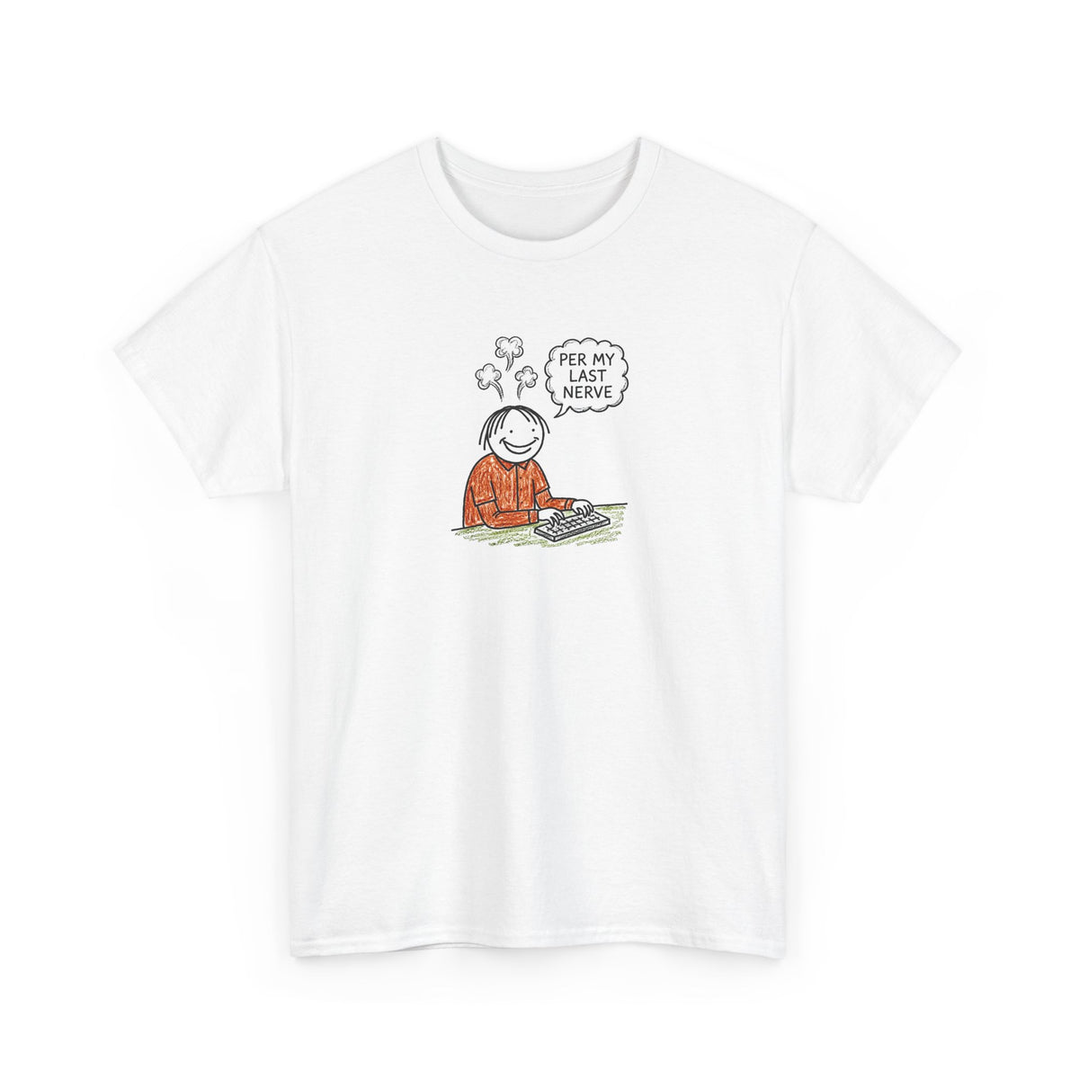 Last Nerve tee by doodledude