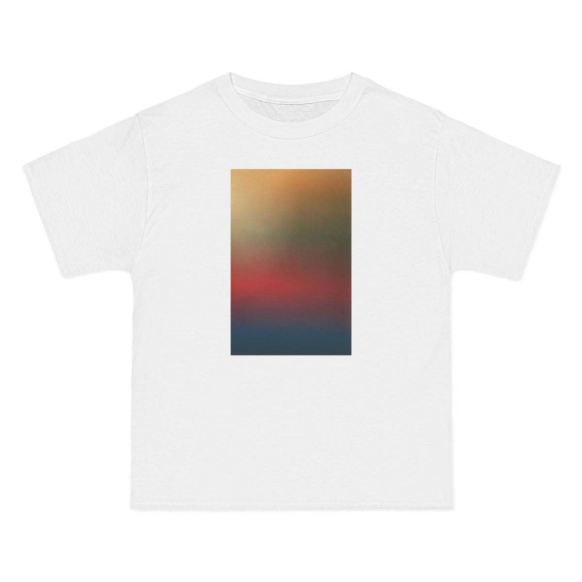 plate 461 beefy tee - White by onlycolor