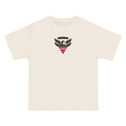 Washington, D.C. Soccer Heavyweight Tee — Natural, Black & Red