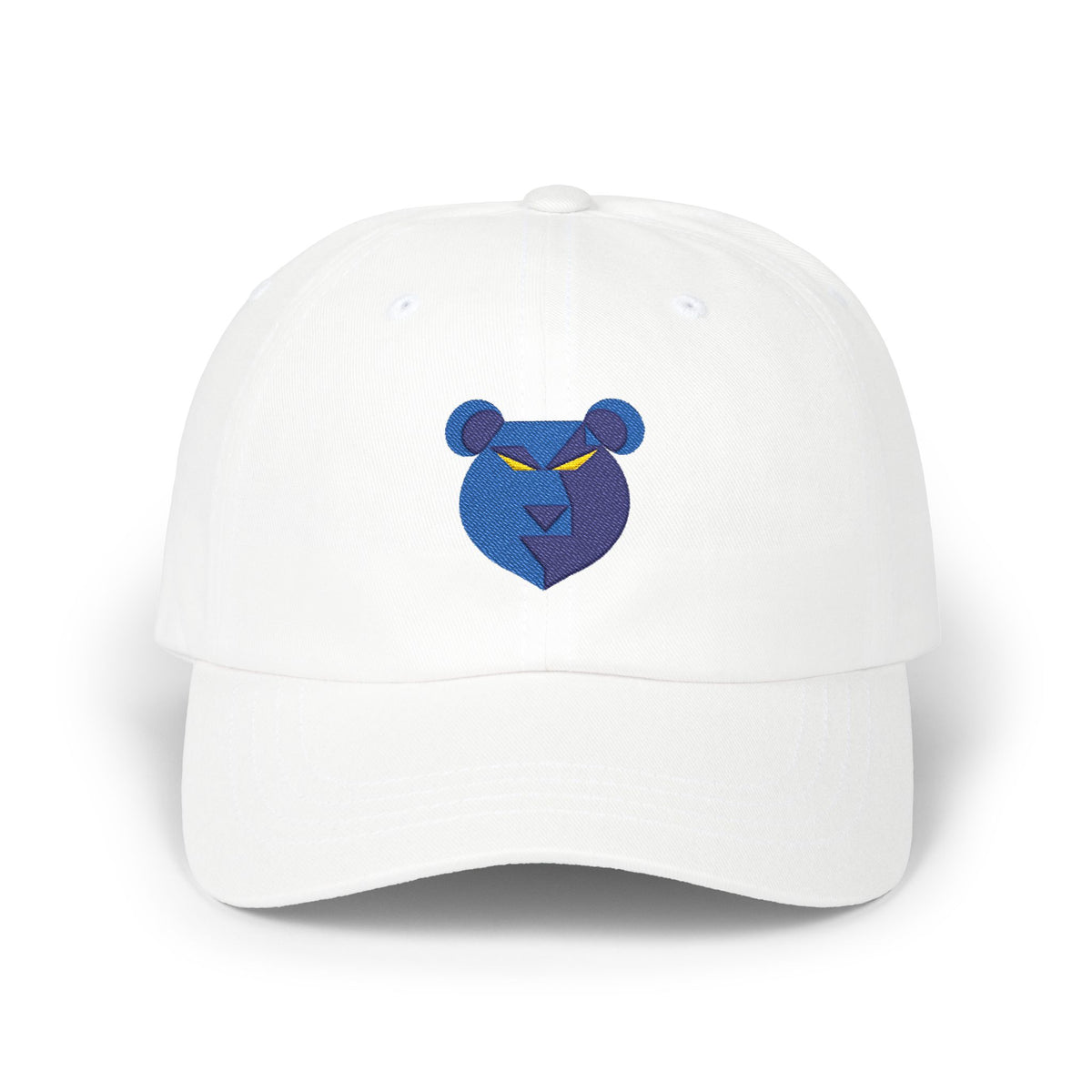 Memphis Basketball Dad Cap — Embroidered, Royal, Navy & Gold