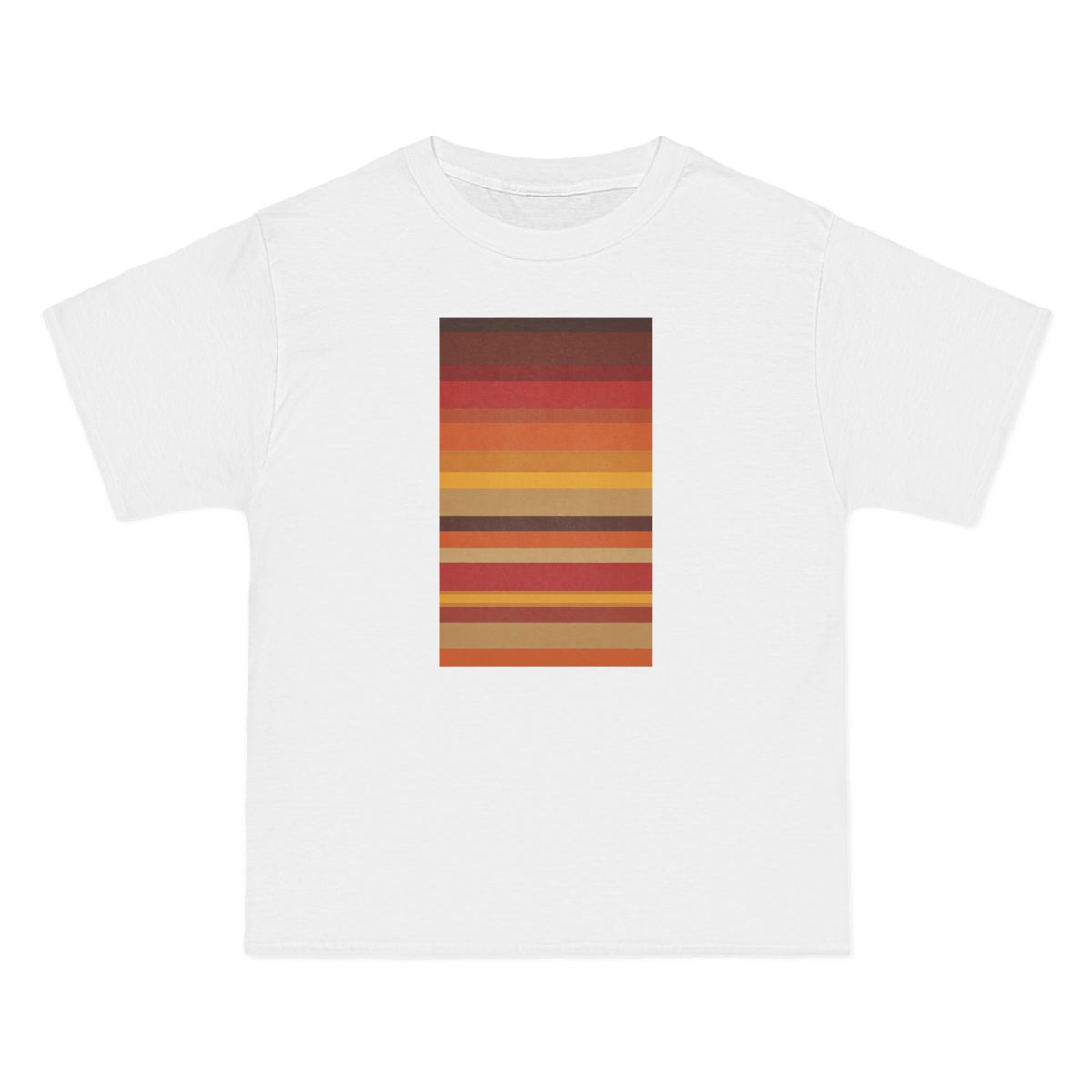plate 472 beefy tee - White by onlycolor