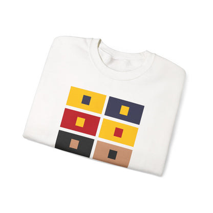 plate 259 crewneck - White