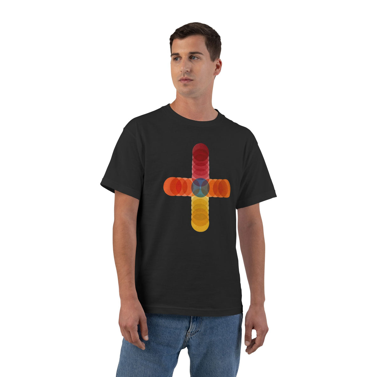 plate 166 beefy tee - Black