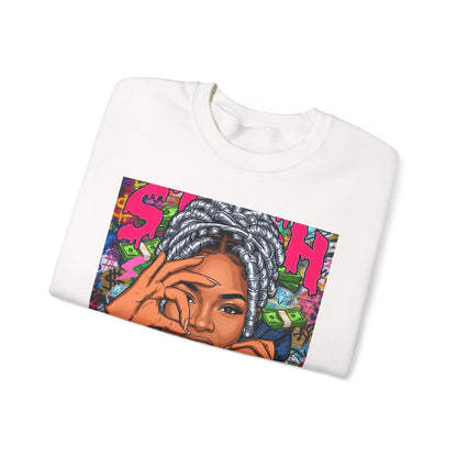 nubianflair Crewneck Sweatshirt — creator merch on MRCH