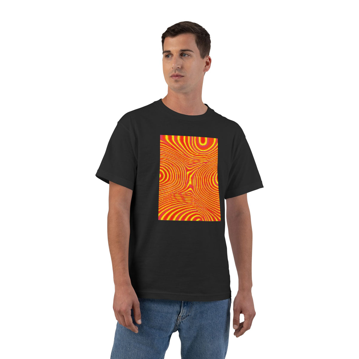 plate 388 beefy tee - Black by onlycolor