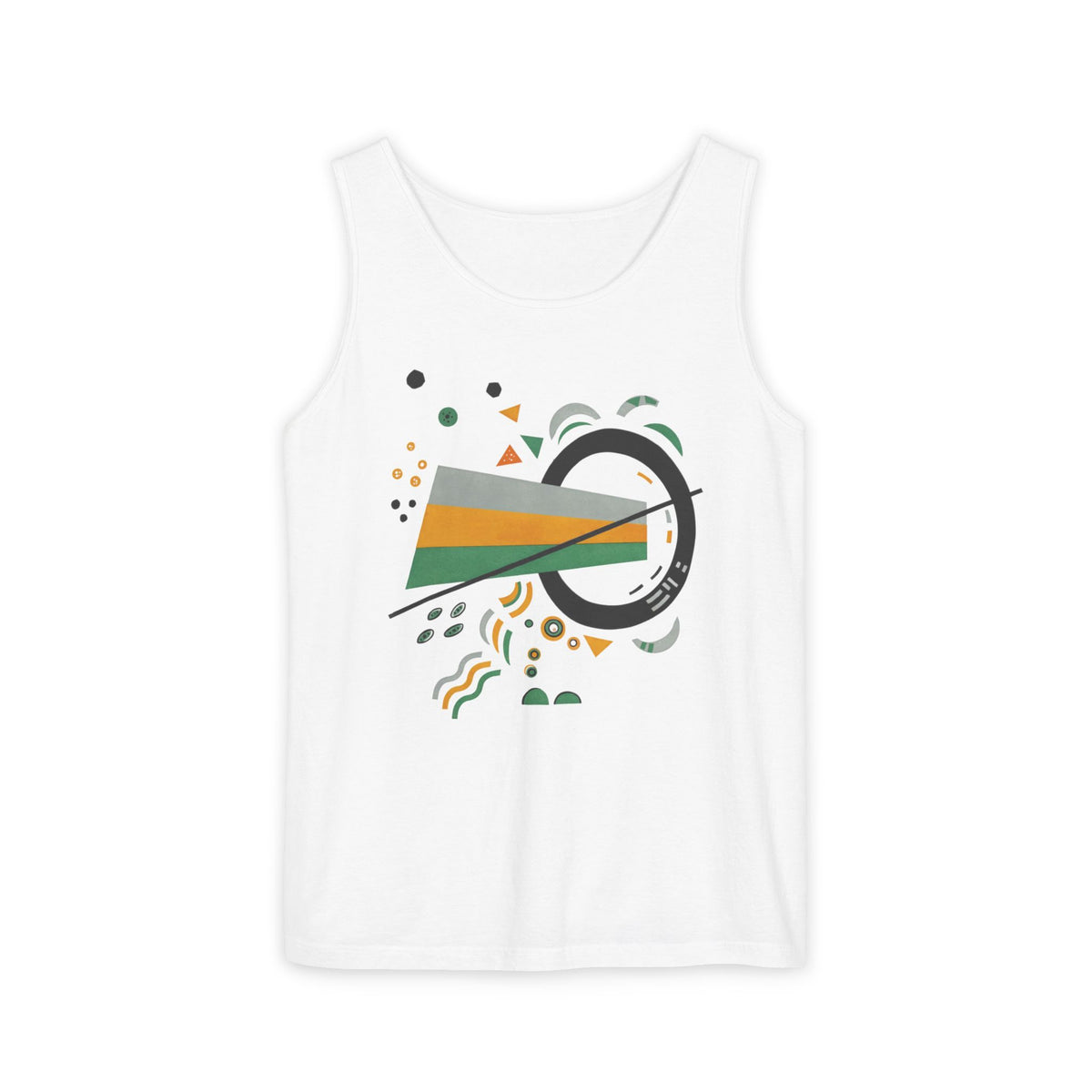 plate 070 tank - White
