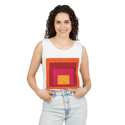 plate 012 tank - White