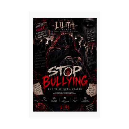 Lilith Visualz Anti Bullying Poster