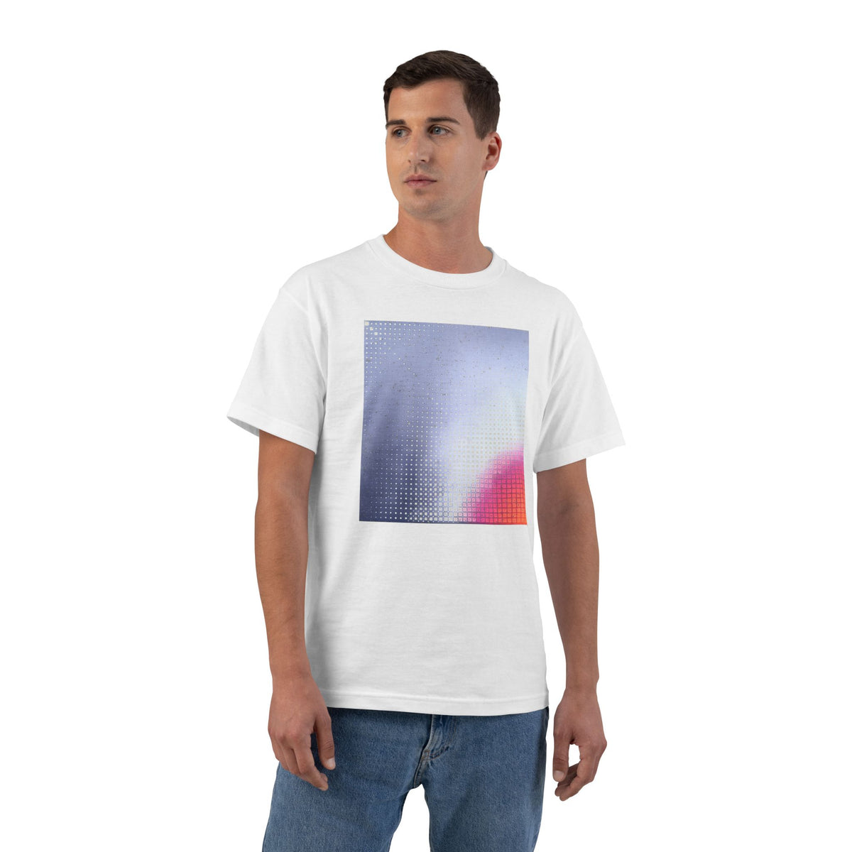 plate 154 beefy tee - White