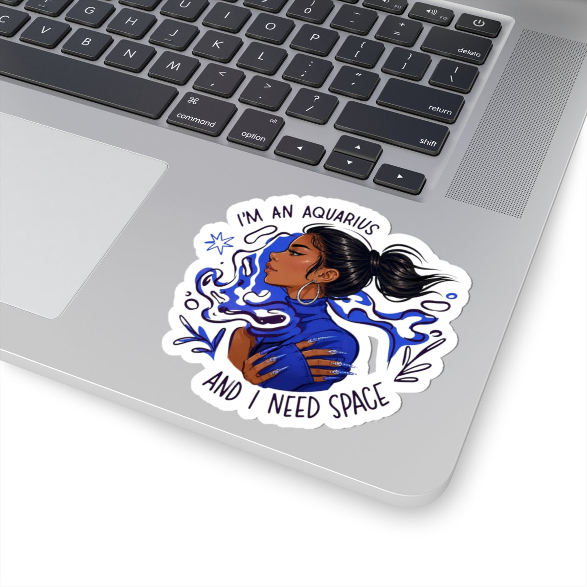 Just Da Vibe Kiss-Cut Stickers — creator merch on MRCH