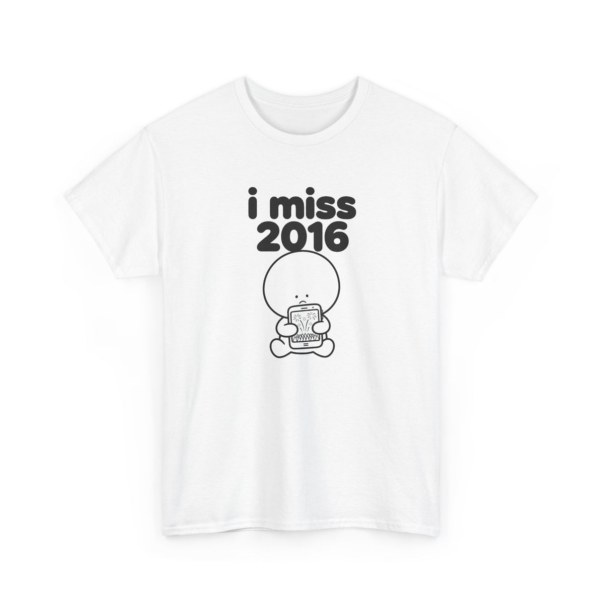 i miss 2016 tee - White by lonelyboi