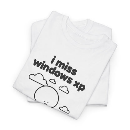 i miss windows xp tee - White