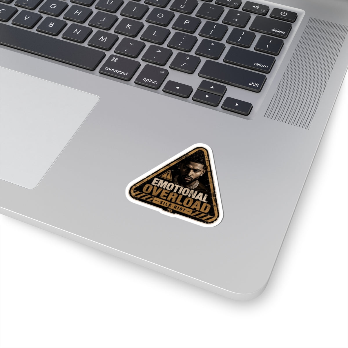 Silk Riot | Emotional Overload Warning Sticker