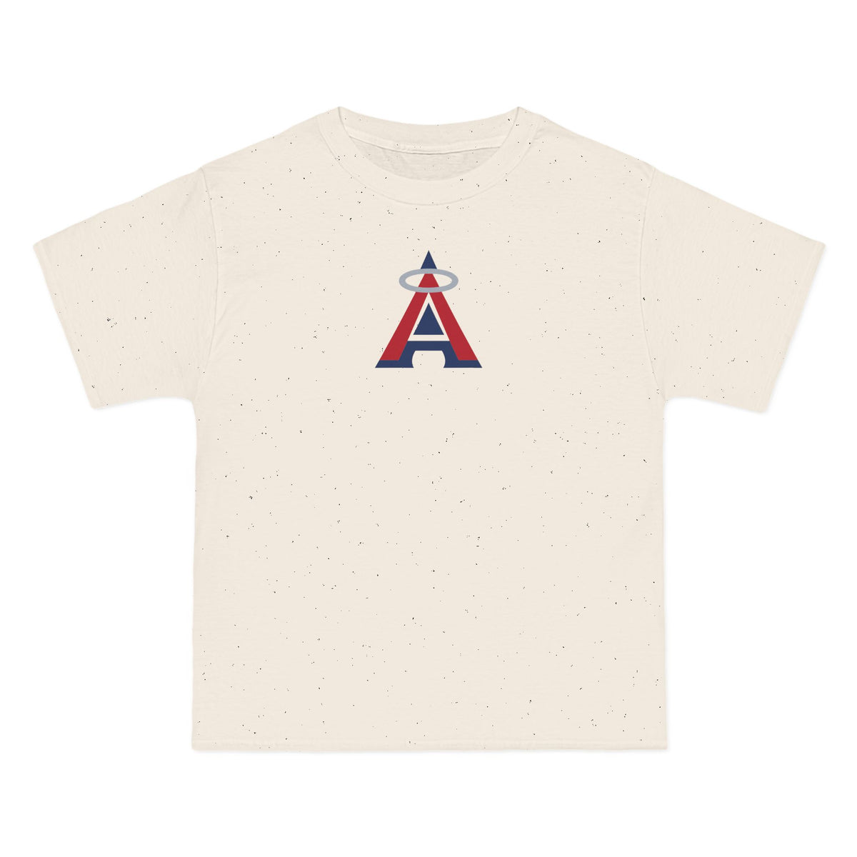 Los Angeles Baseball Heavyweight Tee — Natural, Red, Navy & Grey