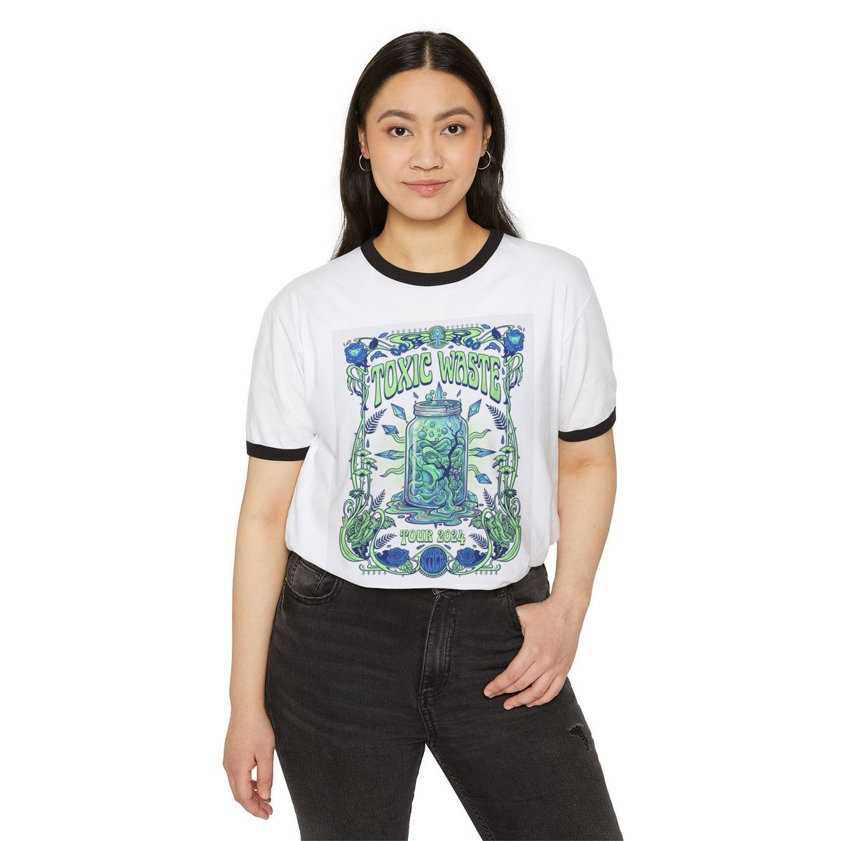 Unisex Cotton Ringer T-Shirt