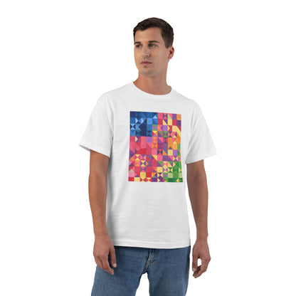 plate 456 beefy tee - White