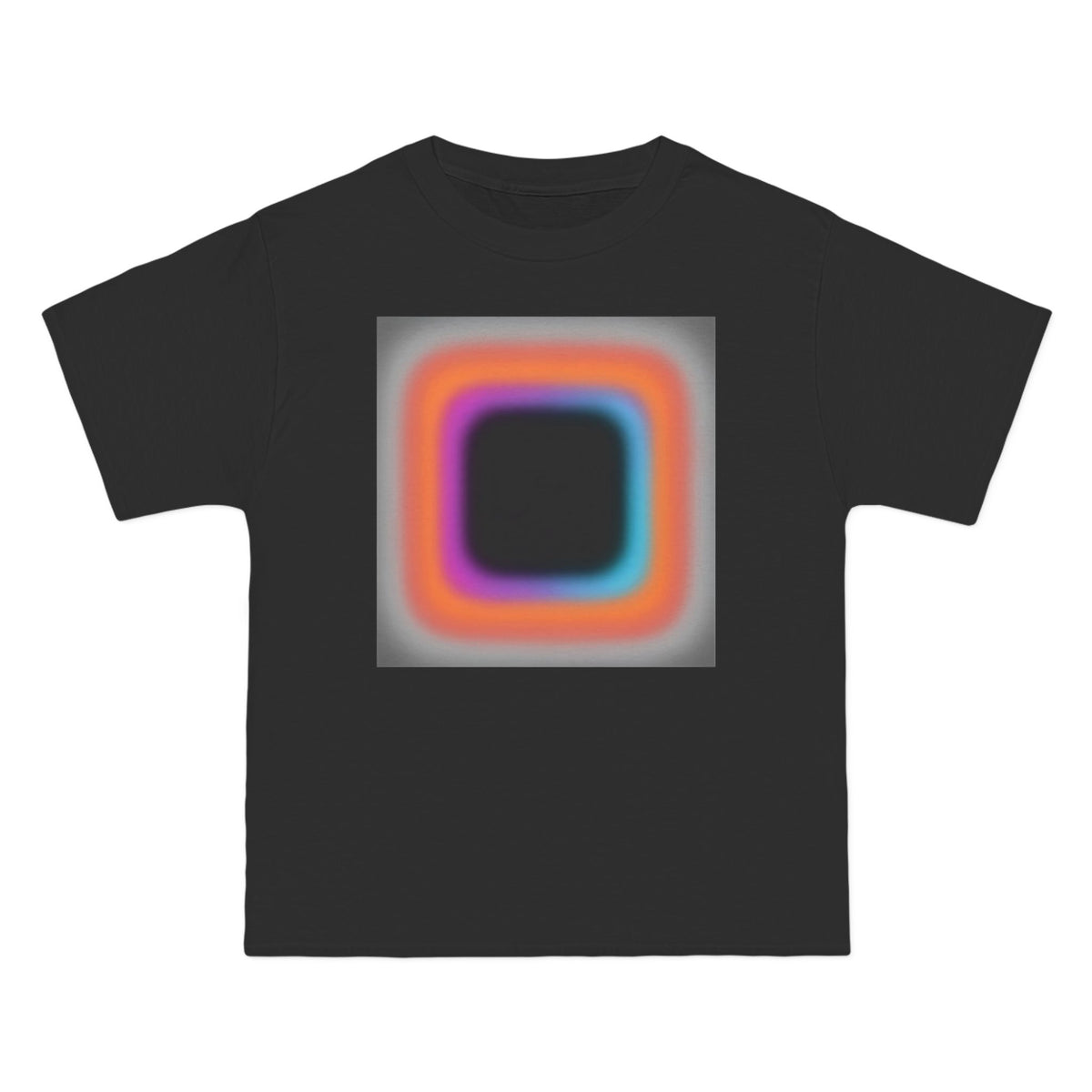 plate 407 beefy tee - Black