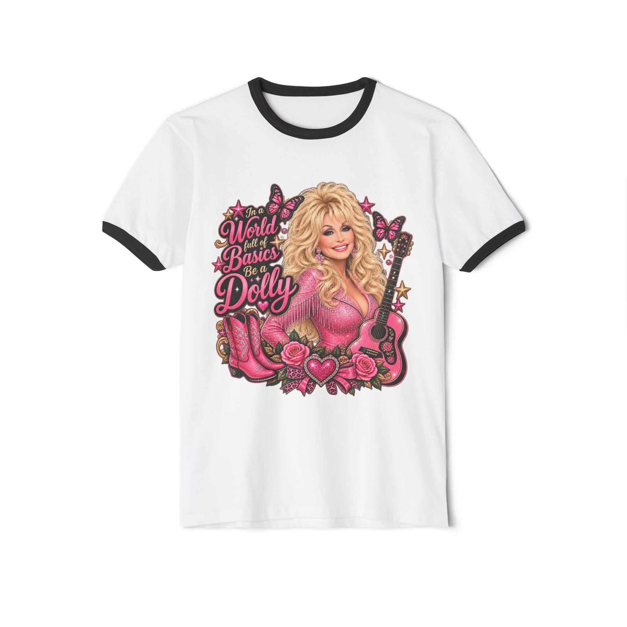 Unisex Cotton Ringer T-Shirt