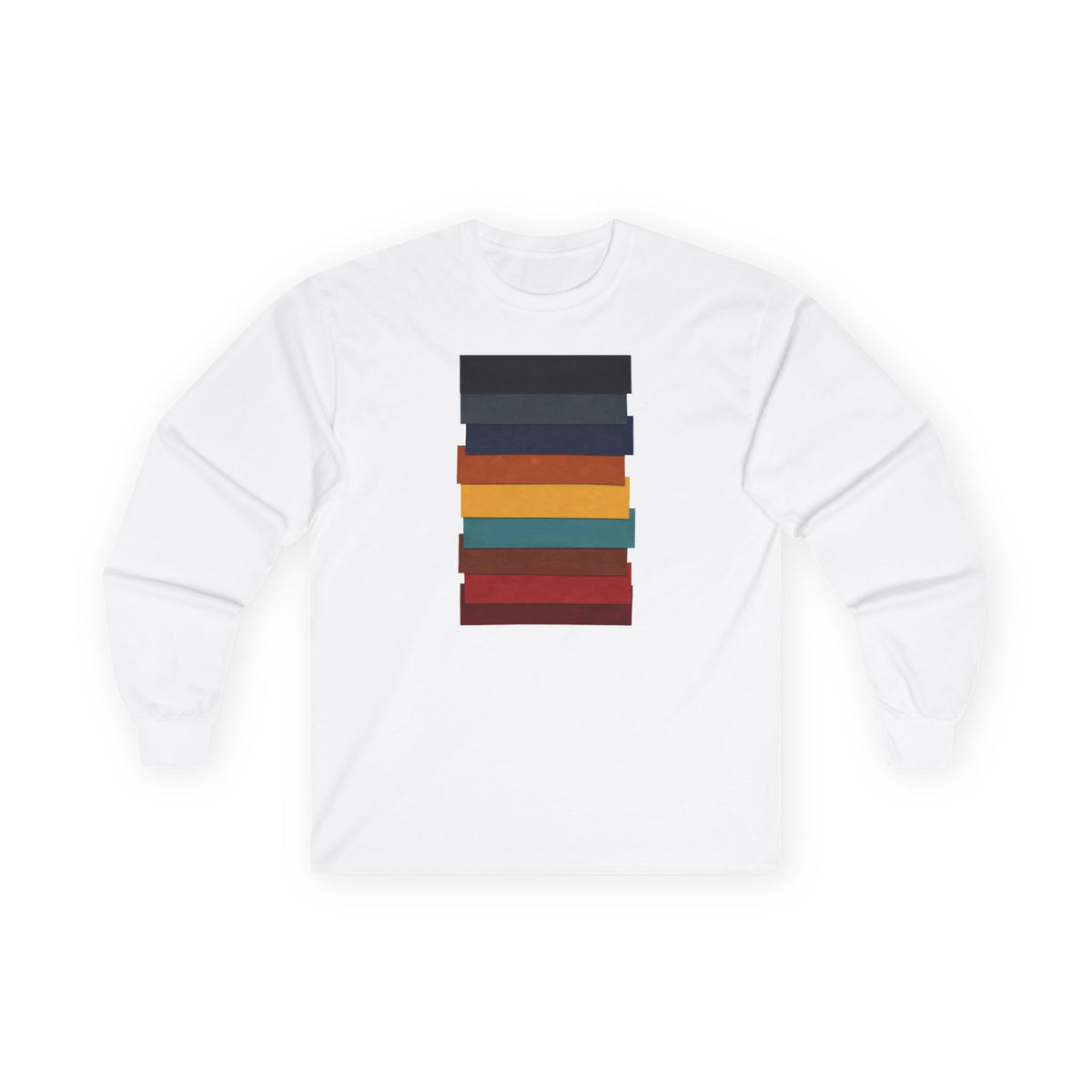 plate 260 long sleeve tee - White
