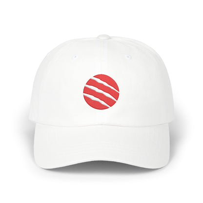 Toronto Basketball Dad Cap — Embroidered, Red & White