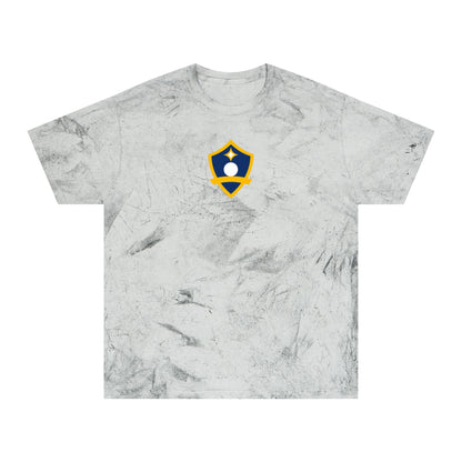Los Angeles Soccer Tie-Dye Tee — Smoke, Navy, Gold & White