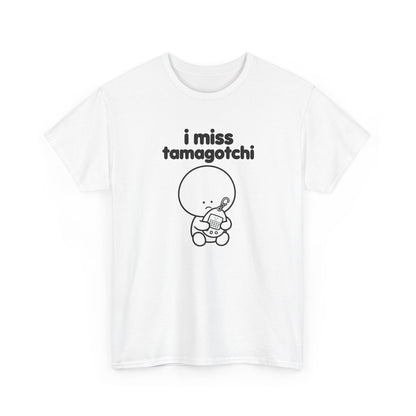 i miss tamagotchi tee - White