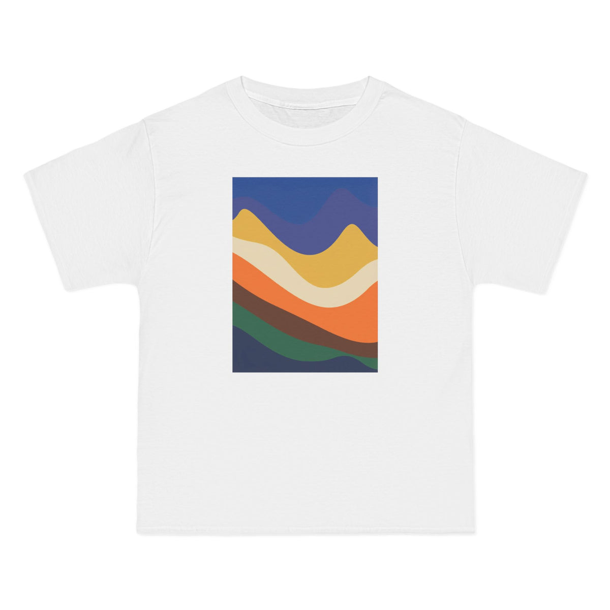 plate 329 beefy tee - White