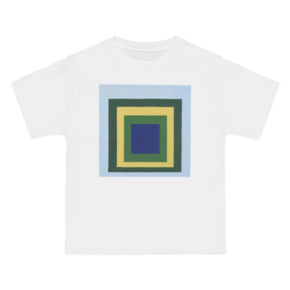 plate 010 beefy tee - White