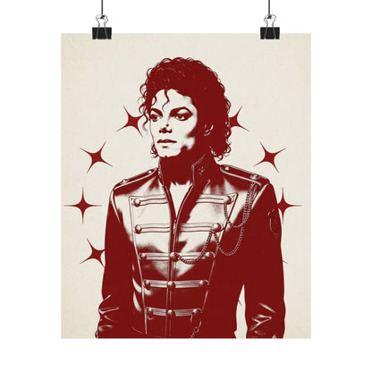 Michael Jackson Matte Vertical Posters