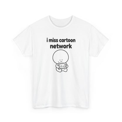 i miss cartoon network tee - White