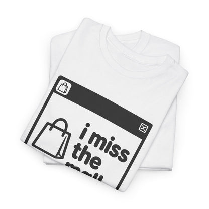 i miss the mall error tee - White
