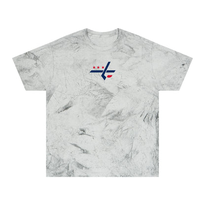 Washington Hockey Tie-Dye Tee — Smoke, Navy & Red