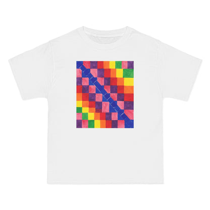 plate 298 beefy tee - White