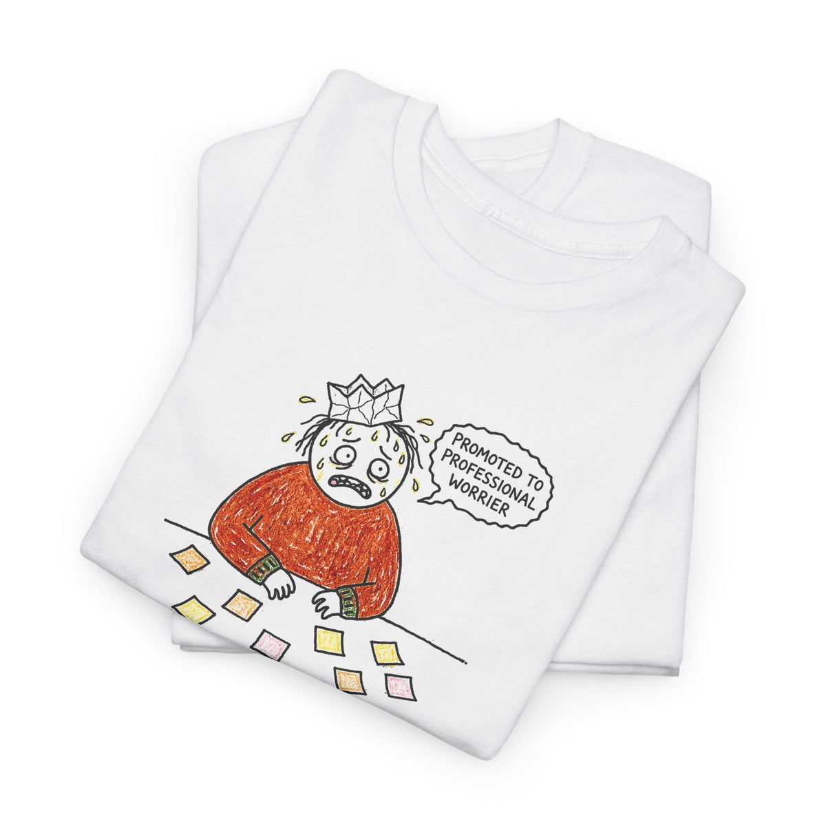 Professional Worrier tee