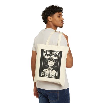 Cotton Canvas Tote Bag