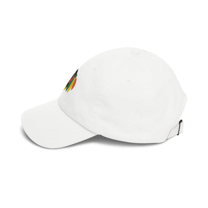 Chicago Hockey Dad Cap — Embroidered, Gold, Black & Kelly Green