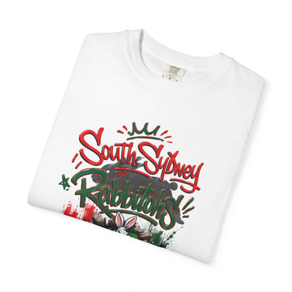 South Sydney pride. Streetwear attitude. 2026 energy. 🐰🟢🔴