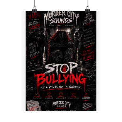 MCS Anti Bullying Poster