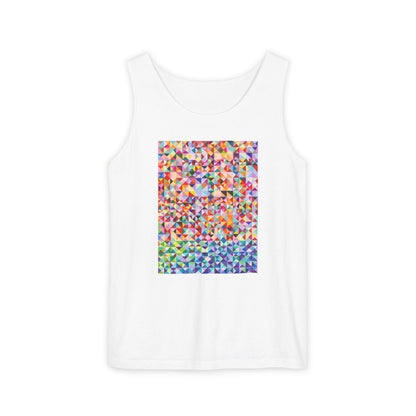 plate 135 tank - White
