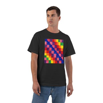 plate 298 beefy tee - Black