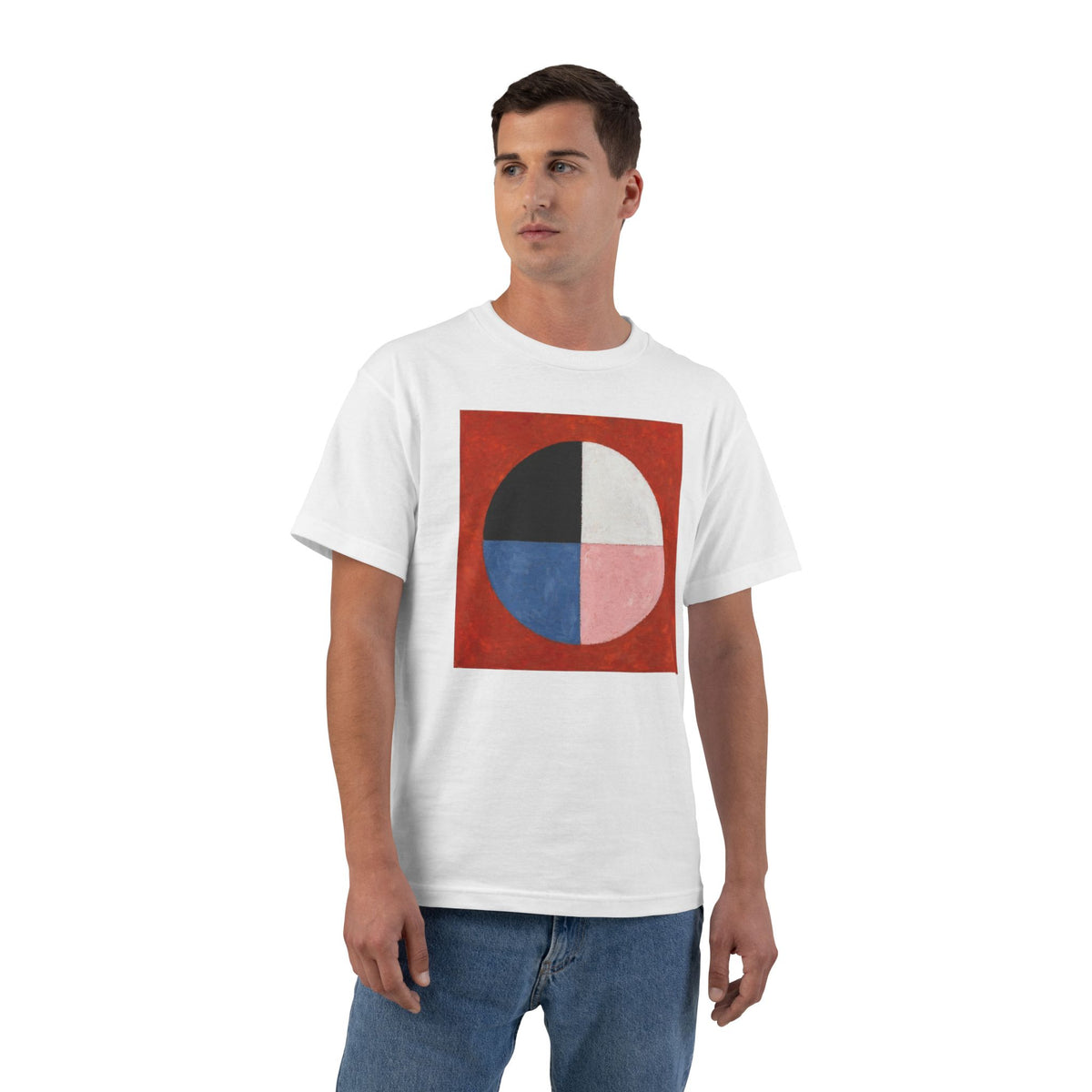 plate 381 beefy tee - White by onlycolor