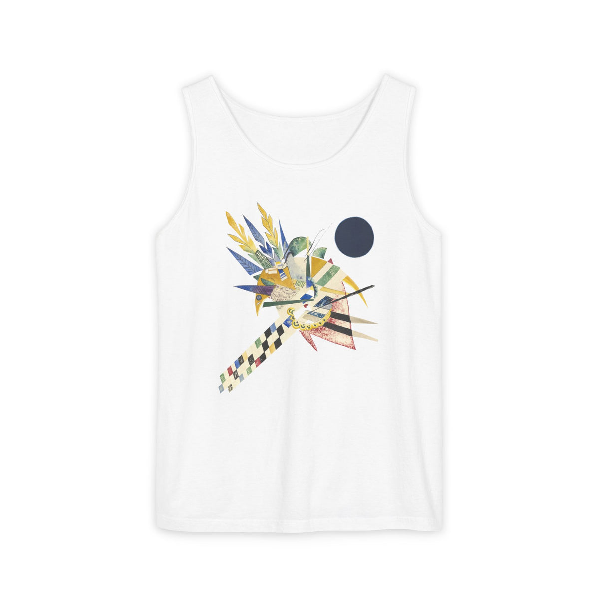 plate 072 tank - White
