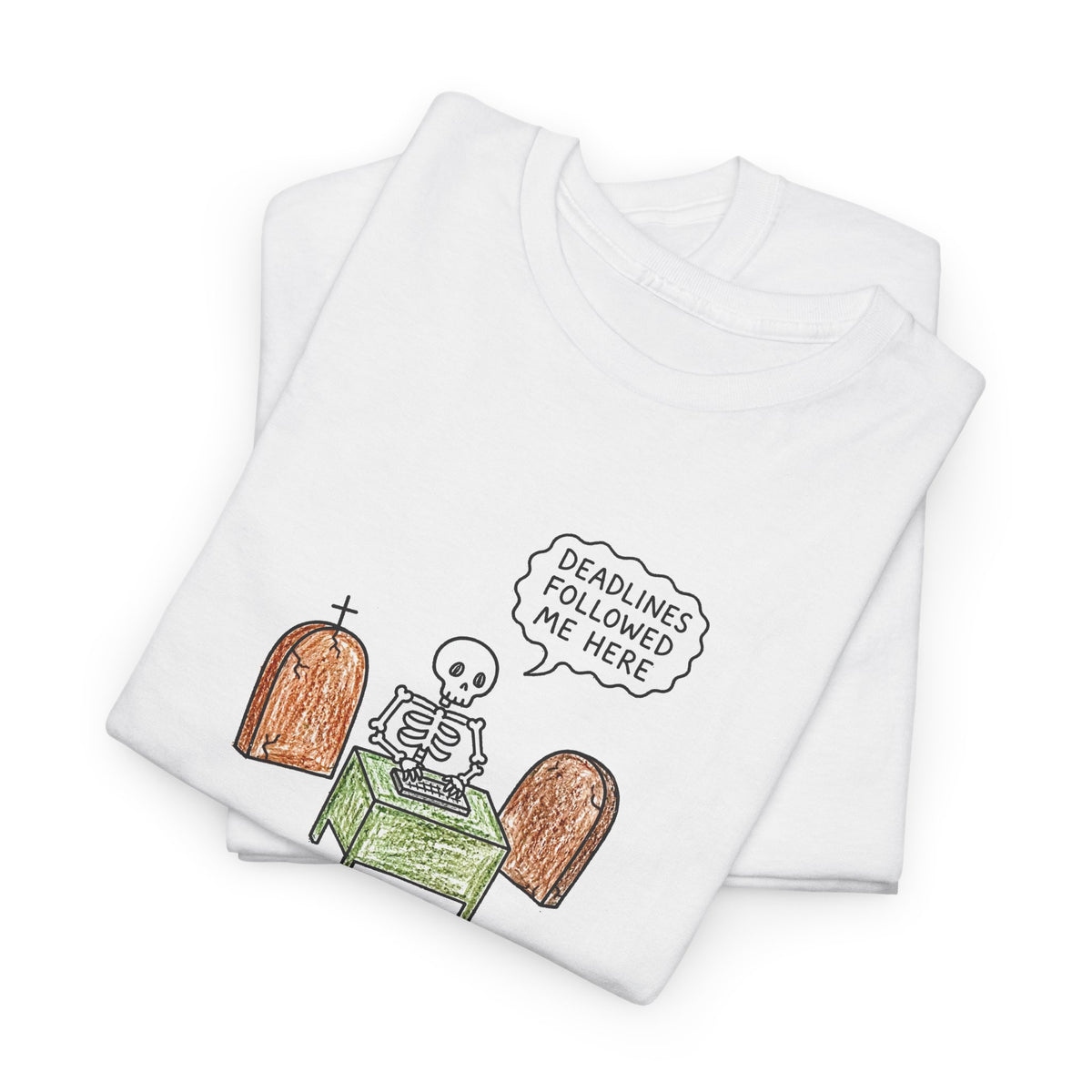 Deadline Ghost tee by doodledude