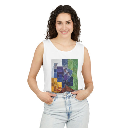 plate 051 tank - White
