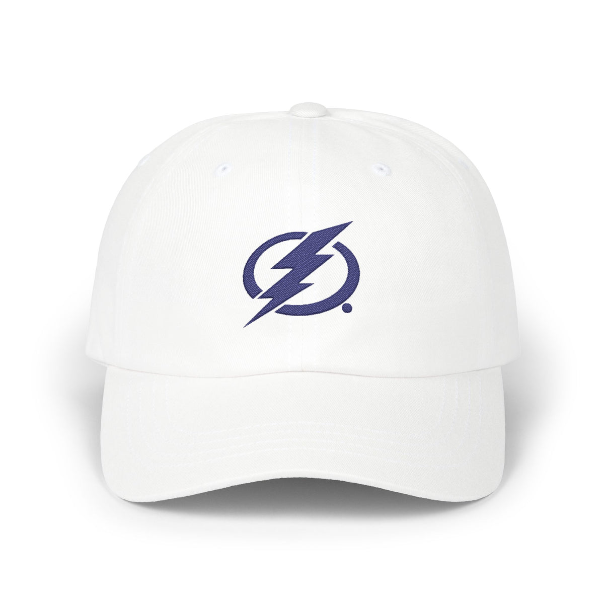 Tampa Bay Hockey Dad Cap — Embroidered, Navy